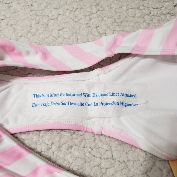 Stoney Clover Lane x Target Women's Striped Bralette Bikini Top & Bikini… - Picture 8 of 13